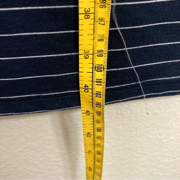 Lulu’s Striped BodyCon Dress - Blue - Large - Picture 4 of 6